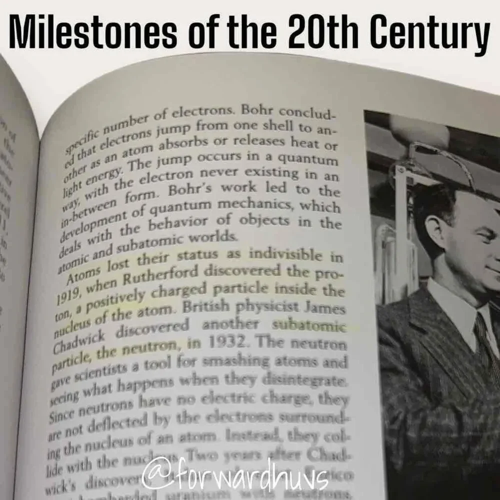 Milestones of the 20th Century Hardcover Book
